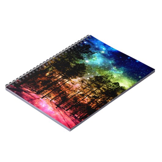 Regenboogbos Notitieboek (Linkerzijde)