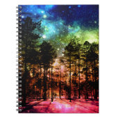 Regenboogbos Notitieboek (Voorkant)