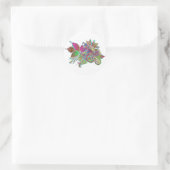 regenboogbouquet stickers (Tas)