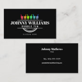  regenboogbrakthee Visitekaartjes (Voorkant / Achterkant)