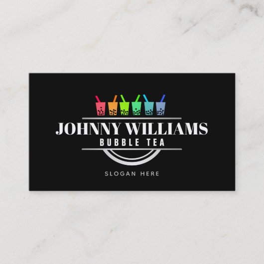  regenboogbrakthee Visitekaartjes (Voorkant)