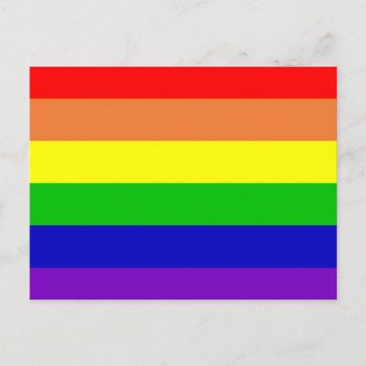 RegenboogBriefkaart Briefkaart (Voorkant)