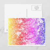 RegenboogBriefkaart Briefkaart (Voorkant / Achterkant)