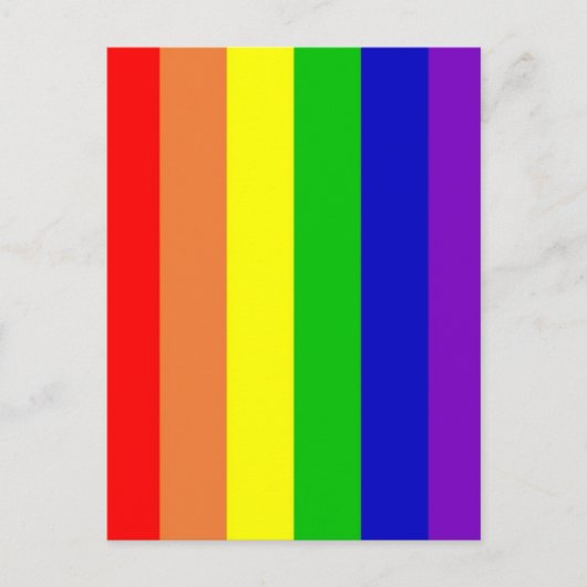 RegenboogBriefkaart Briefkaart (Voorkant)