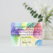 regenboogbriefkaart briefkaart (Staand voorkant)