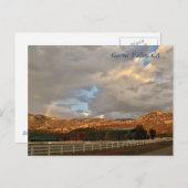 RegenboogBriefkaart in Garner Valley, CA Briefkaart (Voorkant / Achterkant)