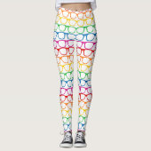 Regenboogbril Leggings (Voorkant)