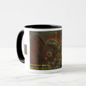 regenboogbrite mok (Voorkant links)