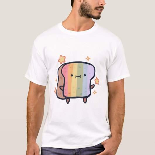 Regenboogbrood Magie T-shirt (Voorkant)