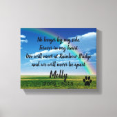 Regenboogbrug Canvas Afdruk (Voorkant)