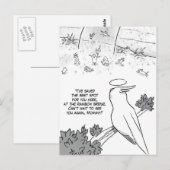 Regenboogbrug, cockatielpapegaai briefkaart (Voorkant / Achterkant)