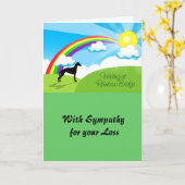 Regenboogbrug Kaart (Gele Bloem)