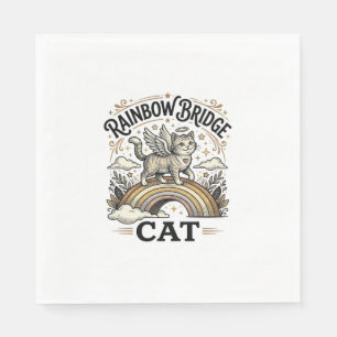 Regenboogbrug Kat Kat Herdenkingsregenboogbrug Vin Servet