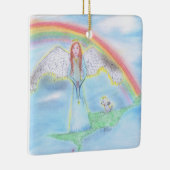 Regenboogbrug  keramisch ornament (Rechts)