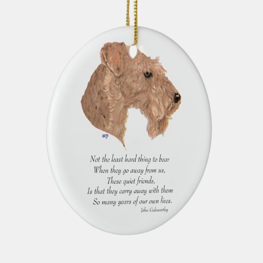 Regenboogbrug Keramisch Ornament (Rechts)