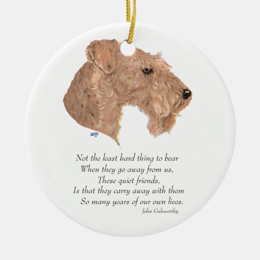 Regenboogbrug Keramisch Ornament (Voorkant)