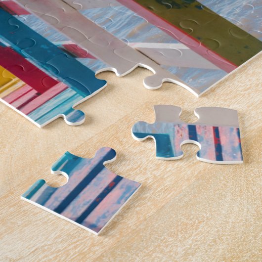 Regenboogbrug Legpuzzel (Zijkant)
