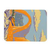 Regenboogbrug Magneet (Horizontaal)