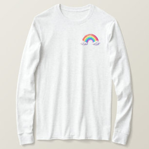 Regenboogbrug naar dromen t-shirt