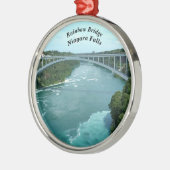 Regenboogbrug, Niagara Herfsten Metalen Ornament (Links)