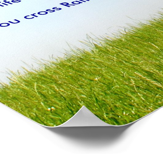 Regenboogbrug Poster (Hoek)