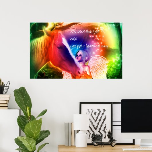 Regenboogbrug Poster (Thuiskantoor)