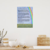 Regenboogbrug Poster (Keuken)