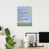 Regenboogbrug Poster (Thuiskantoor)