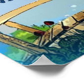 Regenboogbrug Poster (Hoek)