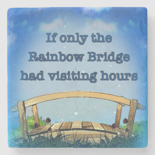 Regenboogbrug Stenen Onderzetter