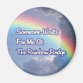 REGENBOOGBRUG SYMPATHIE GEDENKMAGNEET MAGNEET