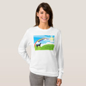 Regenboogbrug T-shirt (Voorkant volledig)