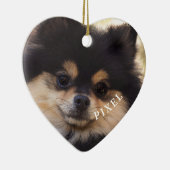 Regenboogbrug voor altijd in ons hart Geest Verlie Keramisch Ornament (Rechts)