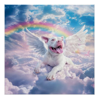 Regenboogbrug, Witte Hond in de Hemel