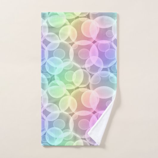 Regenboogbubels Bad Handdoek (Handdoek)