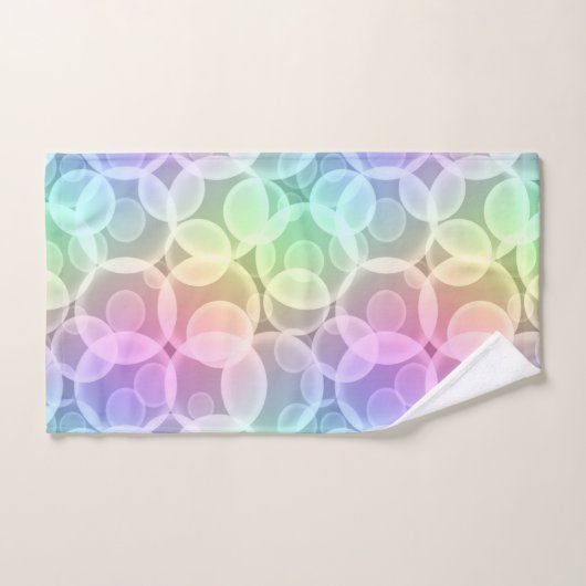 Regenboogbubels Bad Handdoek (Handdoek)