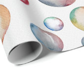 Regenboogbubels Cadeaupapier (Rol Hoek)