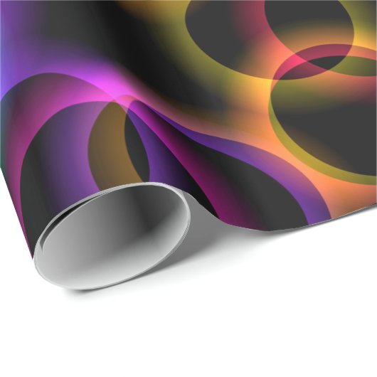 Regenboogbubels Cadeaupapier (Rol Hoek)