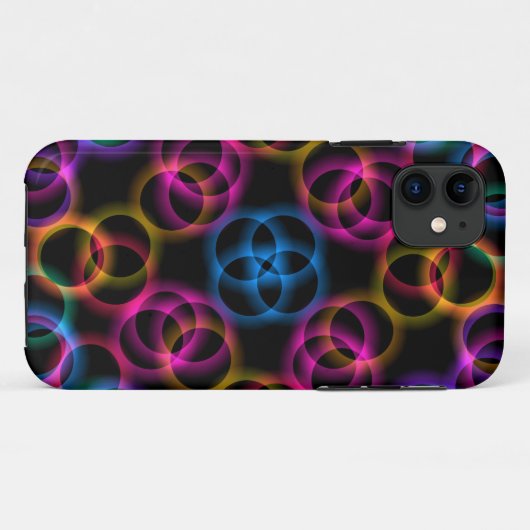Regenboogbubels Case-Mate iPhone Case (Achterkant (horizontaal))