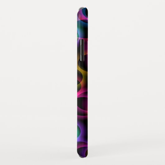 Regenboogbubels Case-Mate iPhone Case (Achterkant/rechts)