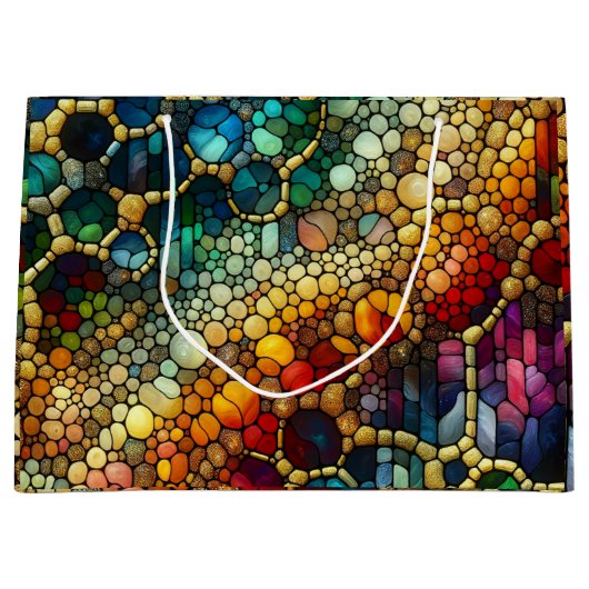 Regenboogbubels Groot Cadeauzakje (Voorkant)