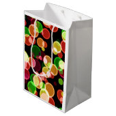 Regenboogbubels Medium Cadeauzakje (Achterkant Gekanteld)