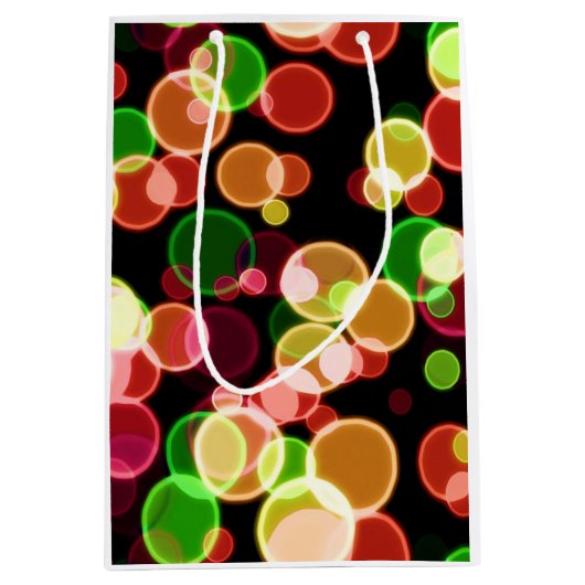 Regenboogbubels Medium Cadeauzakje (Voorkant)