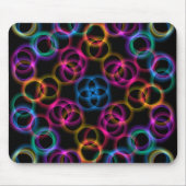 Regenboogbubels Muismat (Voorkant)