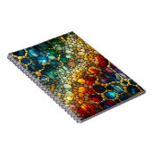 Regenboogbubels Notitieboek (Rechterzijde)