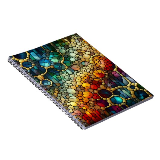 Regenboogbubels Notitieboek (Rechterzijde)