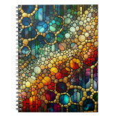 Regenboogbubels Notitieboek (Voorkant)