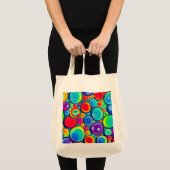 Regenboogbubels Tote Bag (Voorkant (product))