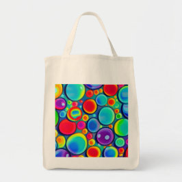 Regenboogbubels Tote Bag
