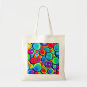 Regenboogbubels Tote Bag (Voorkant)